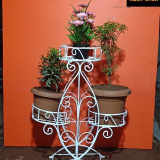 ইউনিক ফিশ স্ট্যান্ড শোপিস – ৩ টব স্ট্যান্ড অ্যান্টিক পিস